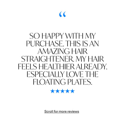 CLOUD NINE The Touch Iron Haarglätter Gold Edition | Variable Temperaturregelung Schnellheiz-Touch-Technologie Keramik-Schwimmplatten Spring Flex Styling | Perfekt für glatte, geschmeidige Ergebnisse